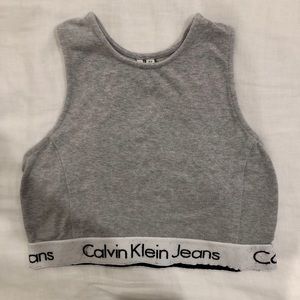 Calvin Klein sports tank top